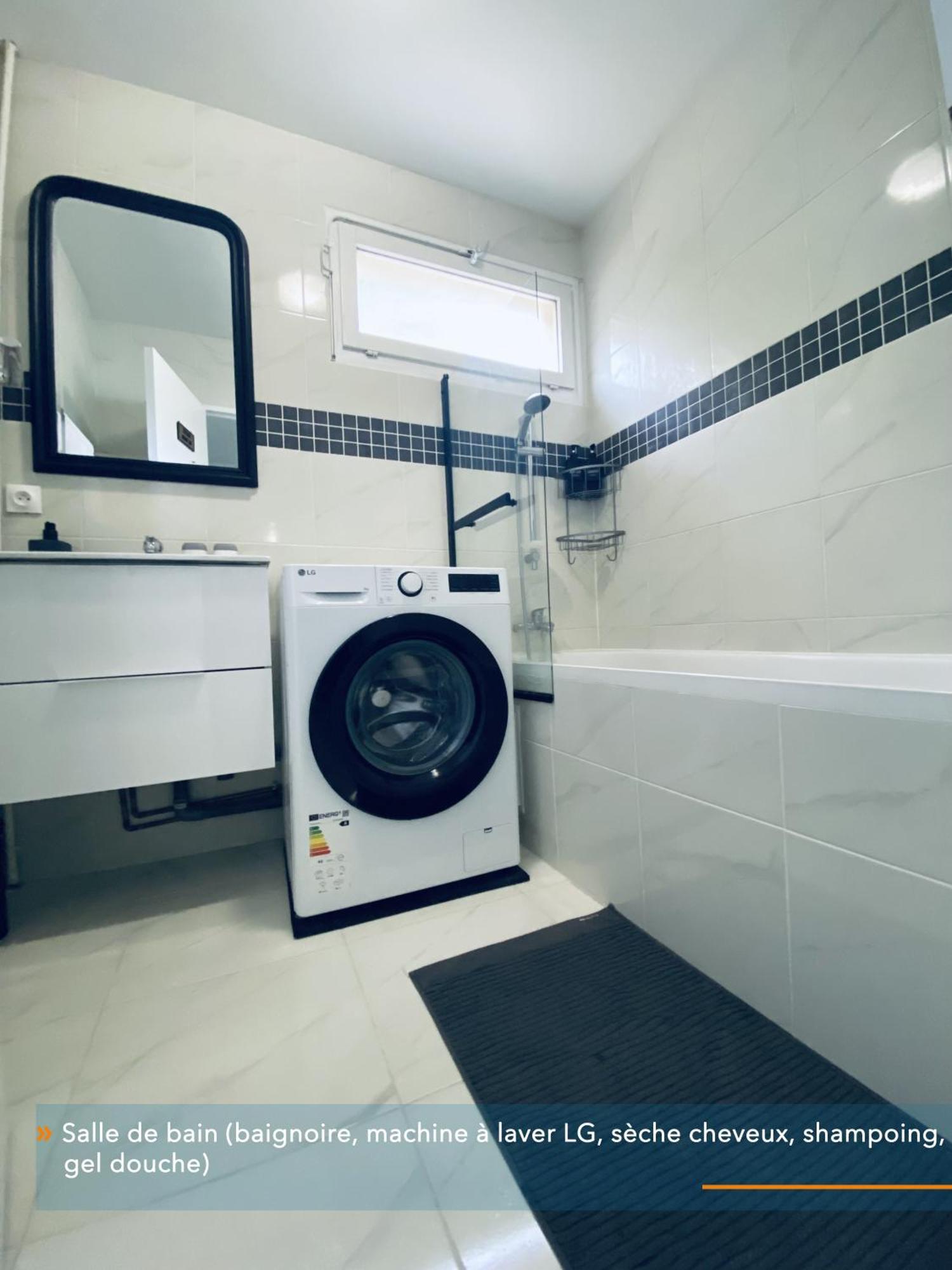 Appartement Parisien Neuf, Moderne Avec Une Grande Salon, 2 Chambres, 4 Lits, Parking Gratuit, 15Min De Paris Et 13 Min Aeroport Orly Vitry-sur-Seine Bagian luar foto