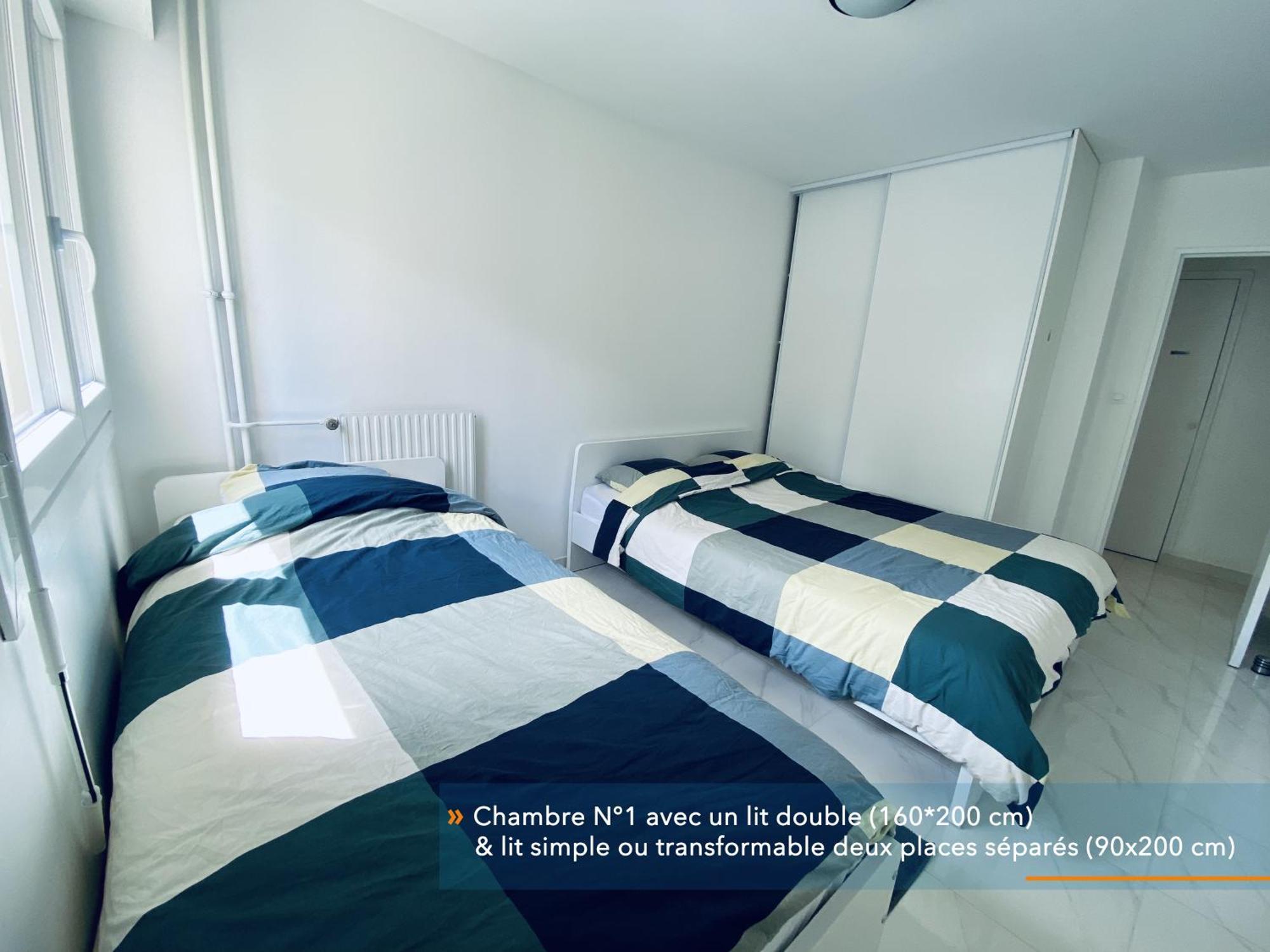 Appartement Parisien Neuf, Moderne Avec Une Grande Salon, 2 Chambres, 4 Lits, Parking Gratuit, 15Min De Paris Et 13 Min Aeroport Orly Vitry-sur-Seine Bagian luar foto
