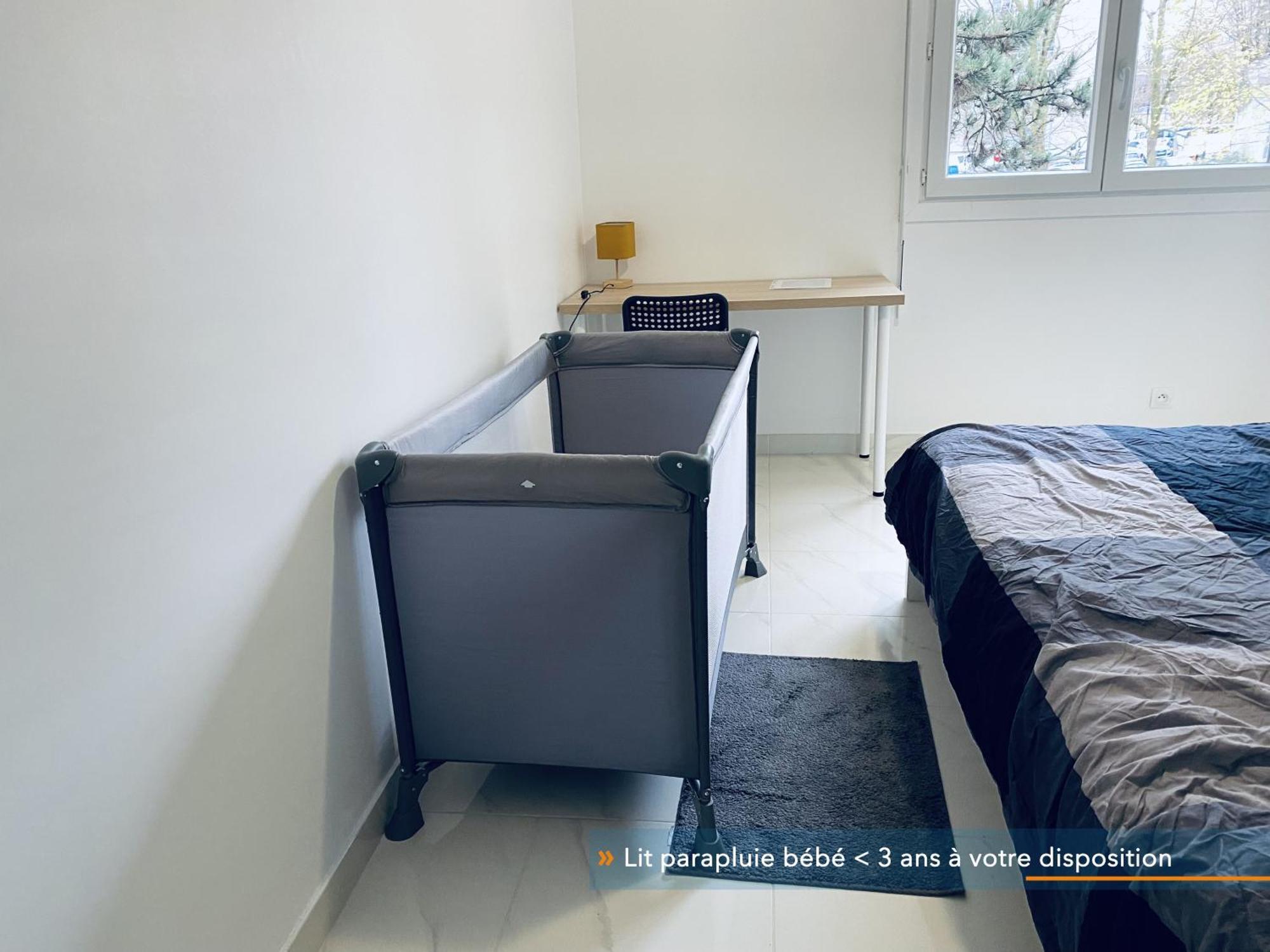 Appartement Parisien Neuf, Moderne Avec Une Grande Salon, 2 Chambres, 4 Lits, Parking Gratuit, 15Min De Paris Et 13 Min Aeroport Orly Vitry-sur-Seine Bagian luar foto